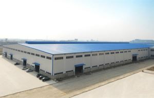 Endistriyèl Steel ankadreman bilding